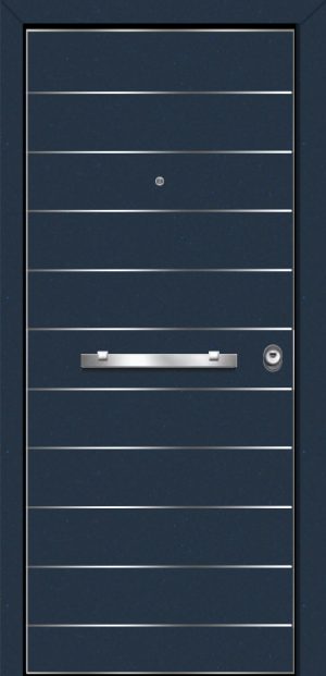 θωρακισμένη πόρτα EL 00R INOX
