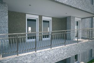 Κάγκελο τύπου inox KX08