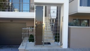 Κάγκελο τύπου inox KX02