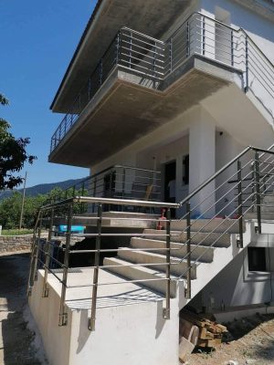 Κάγκελο τύπου inox KX17