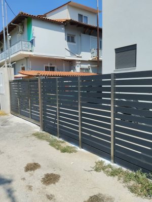 Αυλόπορτα Deck Αλουμίνιου DΕ07